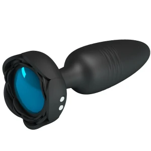 PRETTY LOVE - TARION PLUG ANAL AVEC LUMIÃRE LED NOIR 12,5 CM